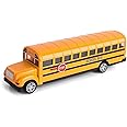Pull Back Diecast School Bus Model 6inch..