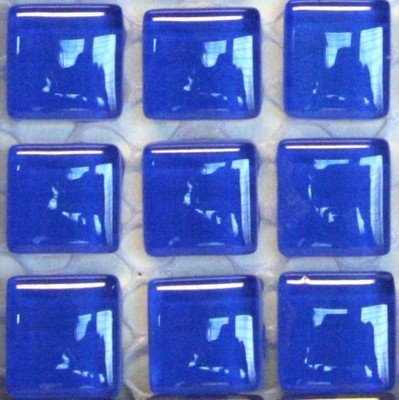 Preisvergleich Produktbild Murrini Kristall Glas Mosaik Fliesen Cobalt Stone
