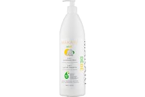 Lait de toilette Makari pour Bébé 33.8 fl. Oz. - Temps de Bain Apaisant, hydratant de Lavage de Corps- Formule douce et non irritante hydrate, adoucit, guérit et protège la peau délicate