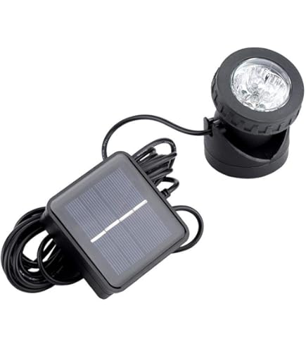 Lumière Sous-marine SALUTUYA - Spot Sous-marin RVB Avec Télécommande