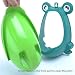 Babyhugs - Cute Frog Potty Toilet Training Pee Trainer Urinal for Boys with Whirling Windmill Wheel Target Toy - Green