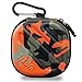 TIZUM Earphone Carrying Case - Multi Purpose Pocket Storage Travel Organizer for Earphone, Pen Drives, Memory Card, Cable (Camouflage Orange) RS.325.00