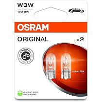 Ampoule OSRAM W21W 12V - Lampe Signalisation Véhicule - Culot Verre - Lot De 2