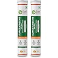 Pure Nutrition Super Greens Effervescent Tablets | 40 Tabs (20x2) | 14+ Superfoods with Moringa, Spirulina & B Vitamins | Immunity, Detox & Energy Boost | Refreshing Taste, Antioxidant-Rich Formula for Overall Wellness