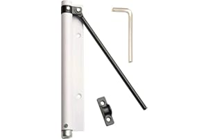 WOLFPACK Ucem Ressort de porte aluminium anodisé blanc-B.1