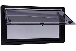 FUNYSF Wohnwagenfenster Seitenfenster 900*500mm Fenster zum Öffnen, Wohnwagen Seitenfenster, Wohnmobil Fenster für Wohnwagen Wohnmobil