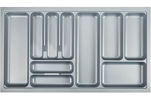 Vassoi portaposate Orga-Box I Vaschetta portaposate 817 x 474 mm per Tandembox + ModernBox in armadio da 90 cm