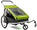 Produktbild Croozer KID for 2 Ein Anhänger - 3 Möglichkeiten - Das Multitalent - grün / grau
