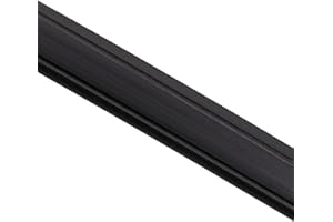 CR-MOESANCO® Kit Cinta Cubre Tornillos Caravana 12mm + Boquilla de Montaje para Perfil Autocaravana Protección Tornillos (Negro)