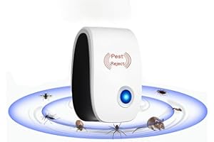 BLAUHAUS BugShield Milben Stecker 1 StüCk, Bugshield 2025 - Milben Entfernen In 5 Sekunden, Ultraschall Milben FüR Moskito, Kakerlaken, MäUse Vertreiben, Spinnen Und Fliegen (1)