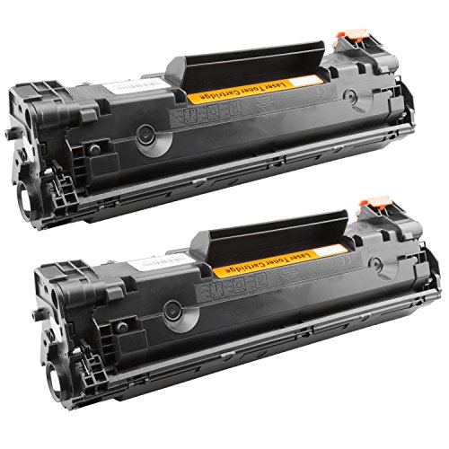 2x Toner XL Schwarz für HP CE278A Laserjet Pro M1530 MFP M1536 dnf MFP M1537 dnf MFP PlatinumSerie - 2