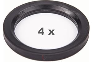 4 x pneugo! Anelli di centraggio per cerchi in alluminio 76.0 mm - 56.1 mm