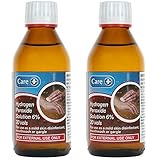 Care Hydrogen Peroxide Solution 6% 20 Vols Multi Packs (2 bottles)