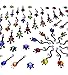HUGE FESTIVAL BINDI PACK APROX 70 MUTLICOLOURED DIAMANTE BRIDAL TIKKA FANCY DESIGNER TATTOO BODY FACE GEMS JEWELS JEWELLERY ART (NB09)