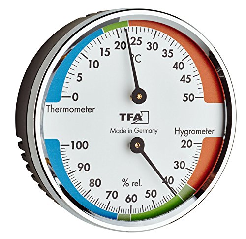 TFA-Dostmann Thermo-Hygrometer TFA 45.2040.42 für ein besseres Wohn und Raumklima