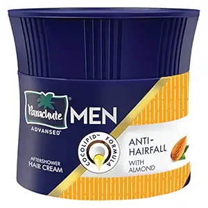 Parachute Advansed Men Hair Cream, Anti-Hairfall,With Almond Oil, 100 gm