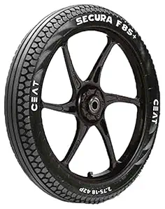 Ceat Gripp F 2.75-18 42P Tube-Type Bike Tyre, Front