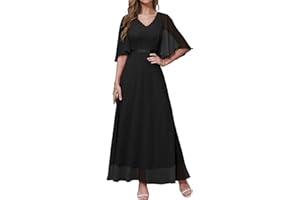 DRESSTELLS Señoras Vestidos Formales de cóctel para la Boda Vestidos de Bola de Las señoras Vestidos Largos Elegantes