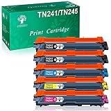 ❷ Rendement de la page: Noir - 2500 Pages, Couleur - 2200 pages basées sur une couverture de 5%.