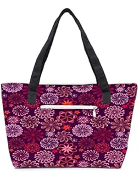 Snoogg , Damen Umhängetasche mehrfarbig mehrfarbig