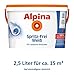 Produktbild Alpina Spritz-Frei Weiss 2,5 Liter Wandfarbe Weiss, ohne Spritzen und Tropfen, Beste Deckkraft