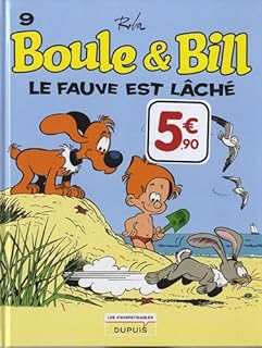 jaquette livre Boule et Bill, Tome 9 : Le fauve est lâché