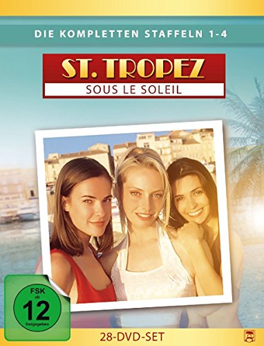 St. Tropez - Sous le Soleil, Die kompletten Staffeln 1-4 (28 Discs)