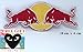 Produktbild Gadgets2Sel Red Bull Energy Drink Logo Embroidered iron on/sew on Patch (Free Gift heart patch)