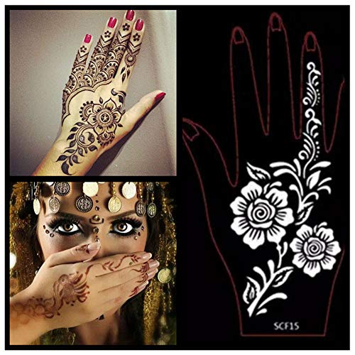 Henna Tattoo Farbe Temporäre Tattoo Natürliche, Henna