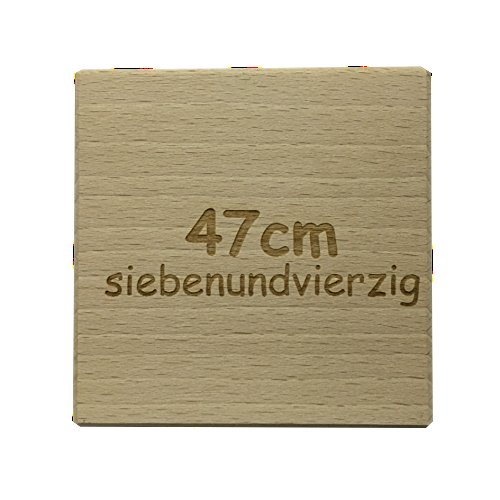 Holzwürfel Geburt mit eingravierten Daten des Babys – ein schönes Geschenk zur Geburt - 6