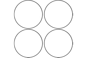 Ldafava Wheel Rim Protector Scratch Resistant Self Adhesive Black Decorative Universal Fit Wheel Rim Ring for Cars 19 Inch ABS Material 4 Pcs