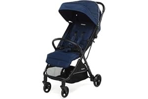 Foppapedretti Jumbo Passeggino Compatto, per Bambini dalla nascita a 22 Kg, Blue