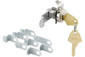 PRIME-LINE MP4530 Mail Box Lock, XL2 Keyway with Dust Cover, Pack of 1, Nickel, 1 Pack