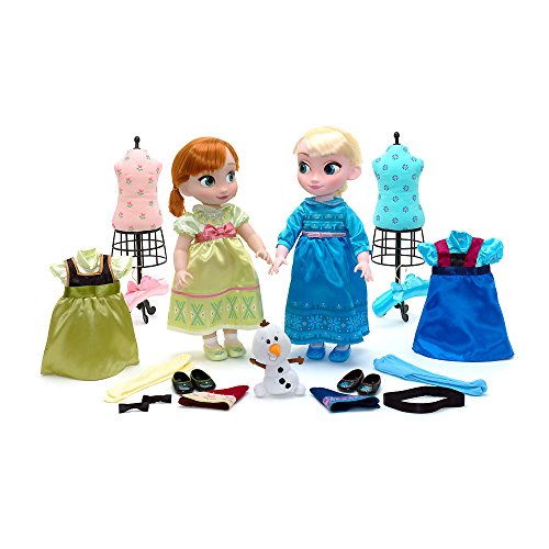 Disney Store - Anna And Elsa From Frozen Animator Doll Gift Set