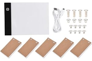 YOSOO HEALTH GEAR Flipbook Animation Kit, Hand Drawing LED Board Ultra Thin A6 Children USB Flip Book Kit Set Painting Art Supplies LED Flip Book Kit