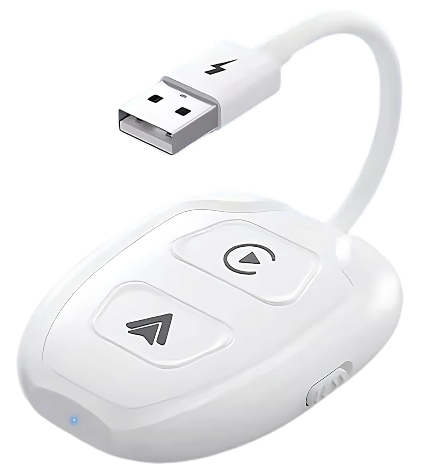 WISTAR 2-in-1 Wireless Apple CarPlay/Android Auto Adapter, a 5.8 GHz Dongle, Wired to Wireless Conversion with USB A/USB C Compatibility, and Plug & Play Setup