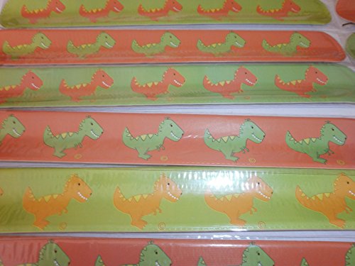 12 x Dino Schnapparmband Klatscharmband Zauber Armband - 3