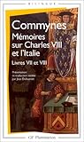 Image de Mémoires sur Charles VIII et l'Italie : Livres VII et VIII