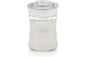 KEFIRKO Kefir Maker | El set ideal para preparar Kéfir de Leche o Kéfir de Agua en Casa | Fermentador-Germinador Casero + Librito de Recetas | 848ml | BPA Free | Blanco