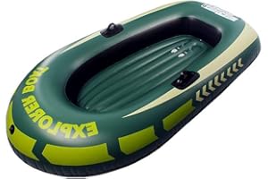 SPRACCUEIL Bateau Gonflable pour Chasse au Canard Sauvage, pêche en Plein air, Surf sur la Plage, 1 Personne