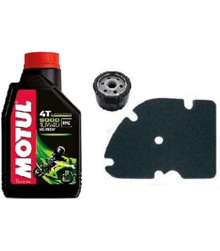 Kit Tagliando Piaggio Vespa GTS 250 300 - Olio 5W40, Filtro Olio, Filtro Aria E Candela - Foto 10