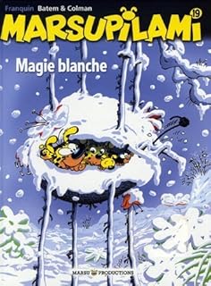 jaquette livre Marsupilami, Tome 19 : Magie blanche