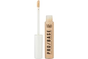 MUA Makeup Academy Pro/Base Full Coverage Concealer, Lightweight & Long-Lasting, Shade #130, 9.5 g - Vegan & Cruelty Free