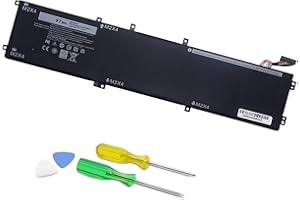 SEYGSTG 6GTPY 97Wh Battery Compatible With Dell XPS 15 9550 9560 9570 7590 Vostro 7500 7590 4GVGH 1P6KD 5XJ28 GPM03 P56F Inspiron 15 7500 7501 7590 7591 Precision 5520 5530 5540 5510 6-cell