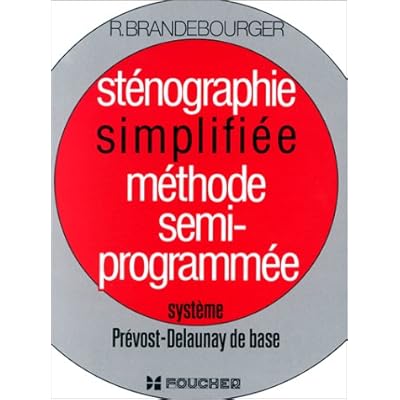 Pdf Stenographie Simplifiee Methode Semi Programmee - 
