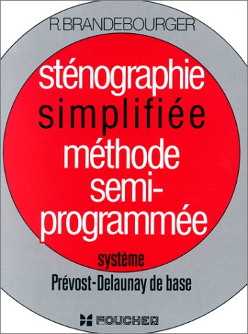 couverture de : St&eacute;nographie simplifi&eacute;e