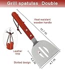 POLIGO 9-teiliges Grill-Grill-Zubehör für den Grill Grill-Set – Spatel, Fleischklauen, Würze Flaschen – Bild 2