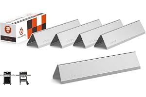 QuliMetal 7636 Flavorizer-stång 38,9 cm i rostfritt stål för Weber Spirit E-310, E-320, E-330, E-315 (2013–nutid), GS4 Spirit