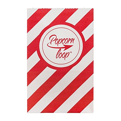 Die Original Popcornloop Popcorntüten 5 x 10er Packungen Insgesamt 50 Stück Material Aus Papier Heimkino Erlebnis - 3