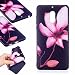 Produktbild Laybomo für Nokia 6 Hülle Silikon TPU Ultra Dünn Schlank Bumper Cover Case Kratzfest Schuzhülle Handyhülle für Nokia 6, 3D Geprägt, Blumen